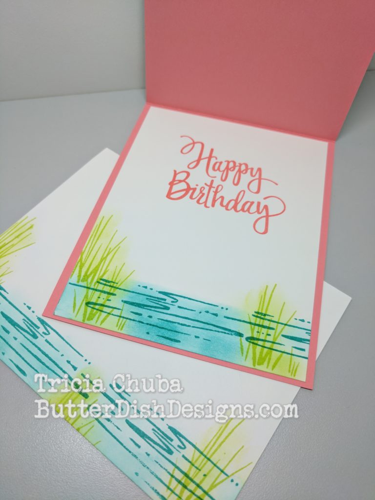 ButterDish Designs Fab Flamingo Birthday Inside