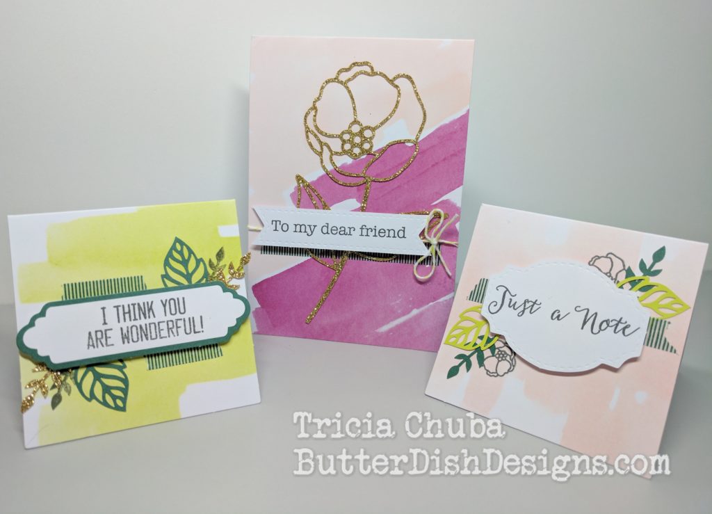 ButterDish Designs Soft Sayings Trio